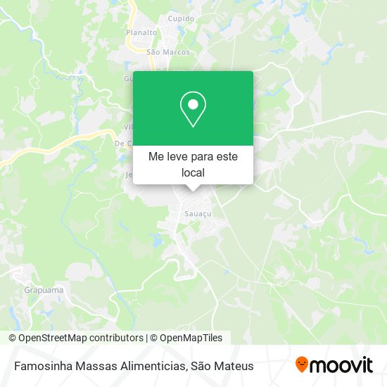 Famosinha Massas Alimenticias mapa