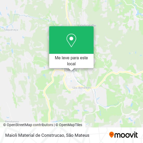 Maioli Material de Construcao mapa