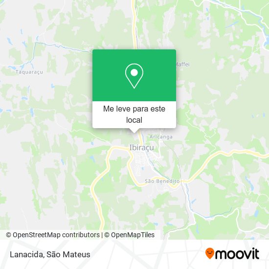 Lanacida mapa