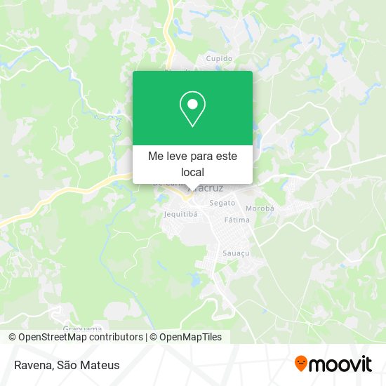 Ravena mapa