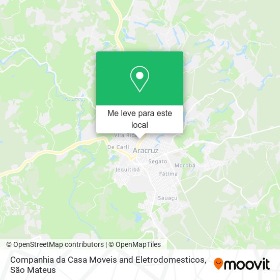 Companhia da Casa Moveis and Eletrodomesticos mapa
