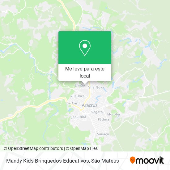 Mandy Kids Brinquedos Educativos mapa