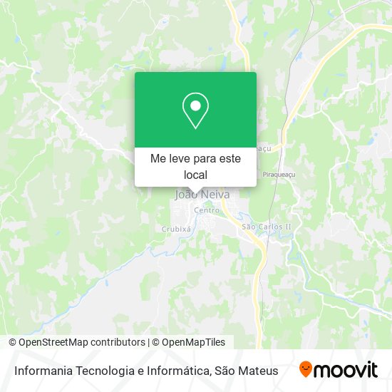 Informania Tecnologia e Informática mapa