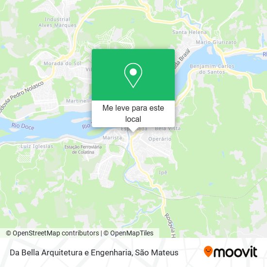 Da Bella Arquitetura e Engenharia mapa