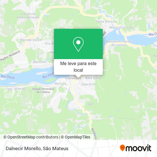 Dalnecir Morello mapa