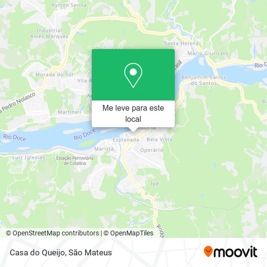 Casa do Queijo mapa