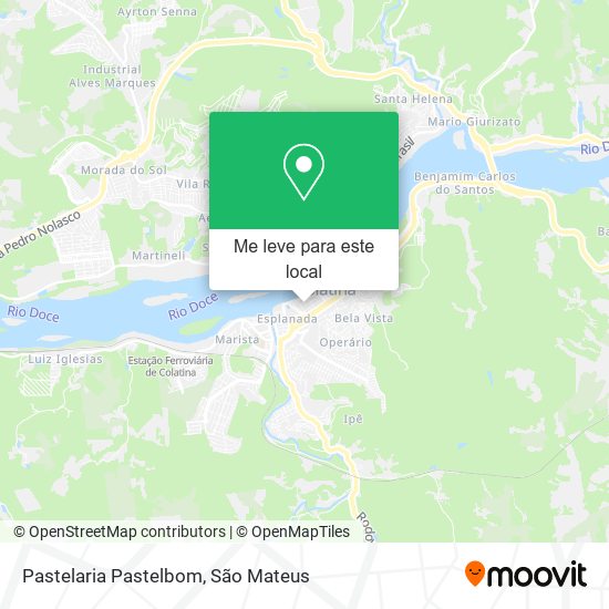 Pastelaria Pastelbom mapa