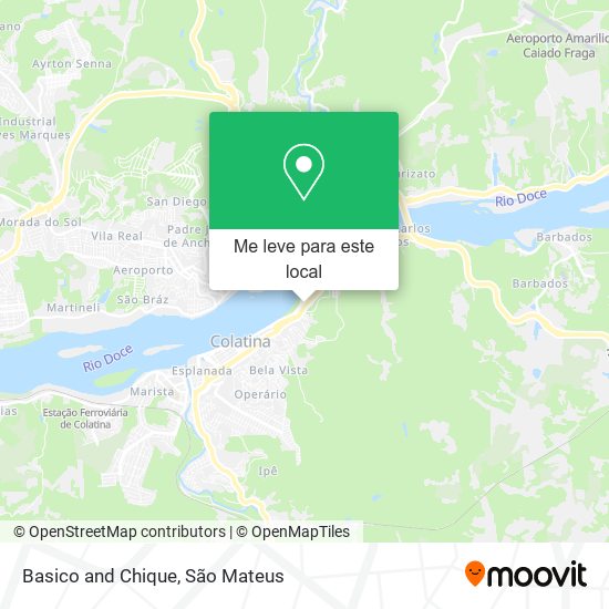 Basico and Chique mapa
