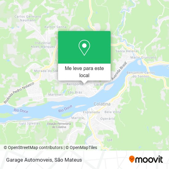 Garage Automoveis mapa