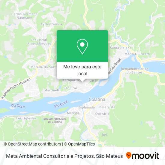 Meta Ambiental Consultoria e Projetos mapa