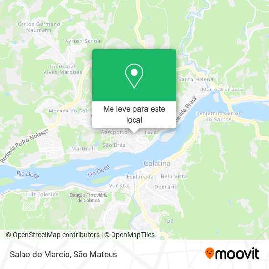 Salao do Marcio mapa