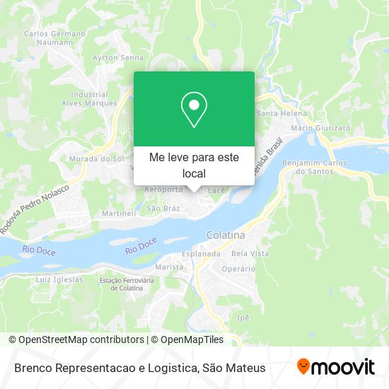 Brenco Representacao e Logistica mapa