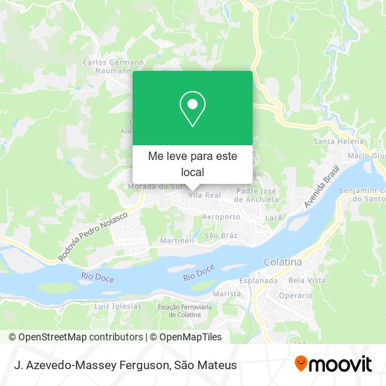 J. Azevedo-Massey Ferguson mapa