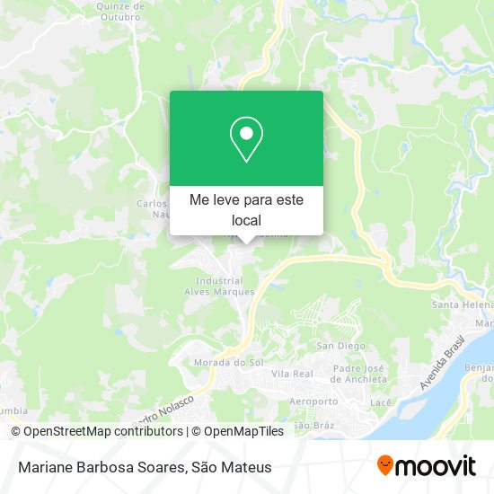 Mariane Barbosa Soares mapa