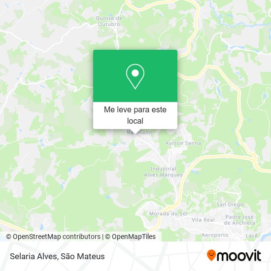 Selaria Alves mapa