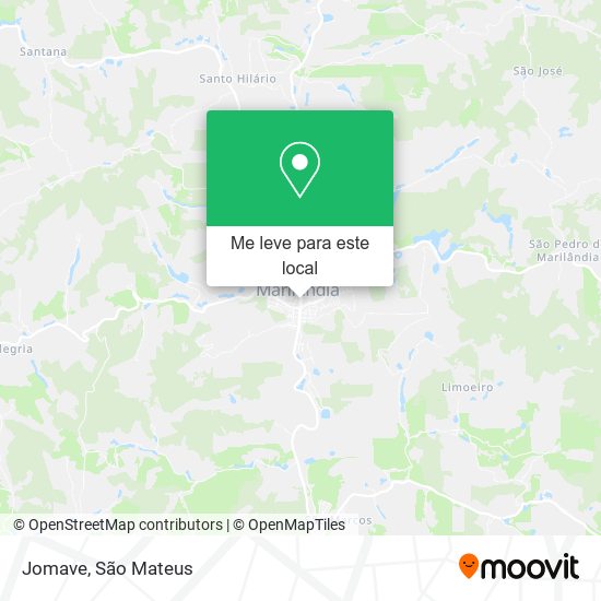 Jomave mapa