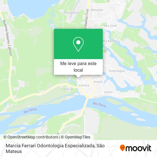 Marcia Ferrari Odontologia Especializada mapa