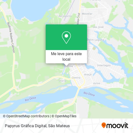 Papyrus Gráfica Digital mapa