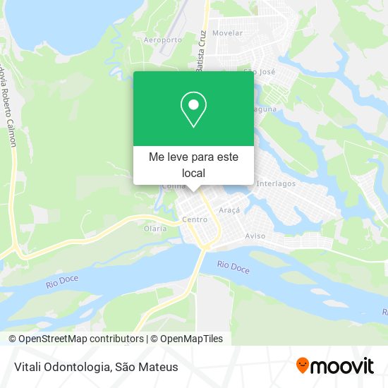 Vitali Odontologia mapa