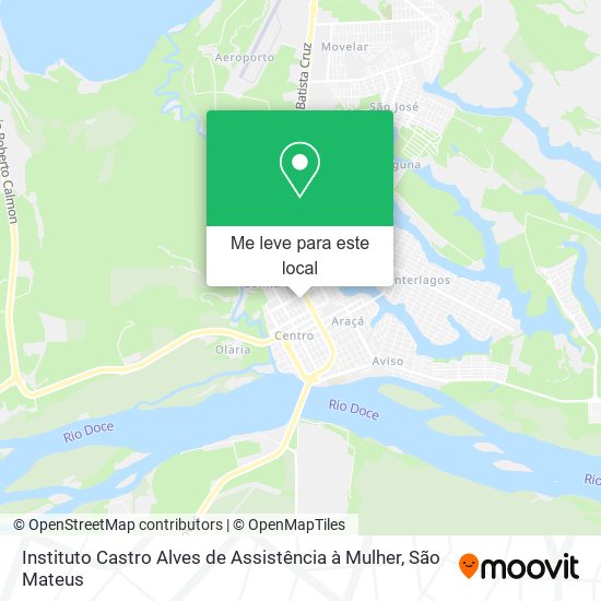 Instituto Castro Alves de Assistência à Mulher mapa