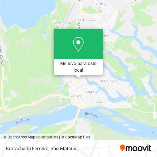 Borracharia Ferreira mapa