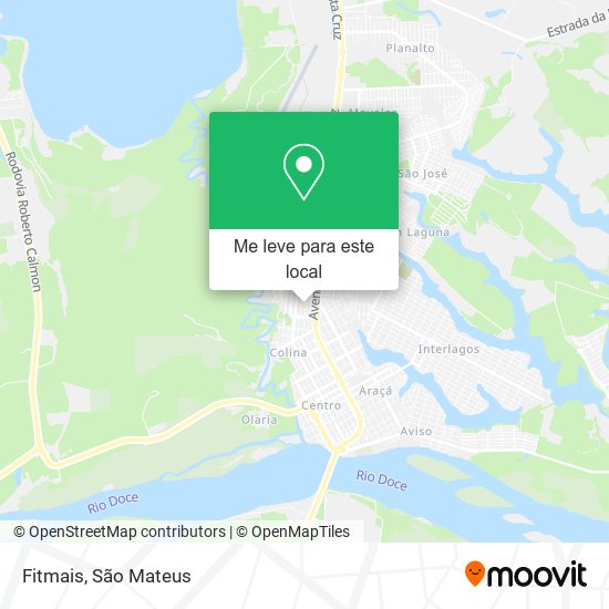 Fitmais mapa