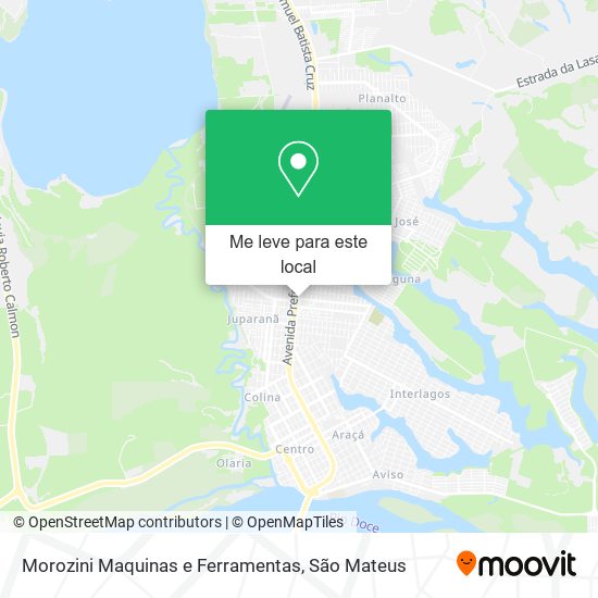 Morozini Maquinas e Ferramentas mapa