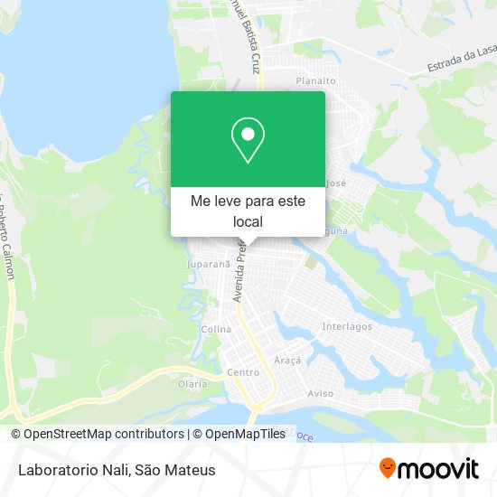 Laboratorio Nali mapa