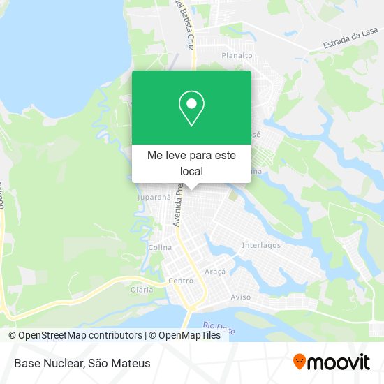 Base Nuclear mapa