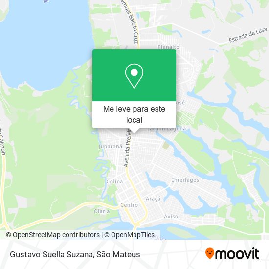Gustavo Suella Suzana mapa