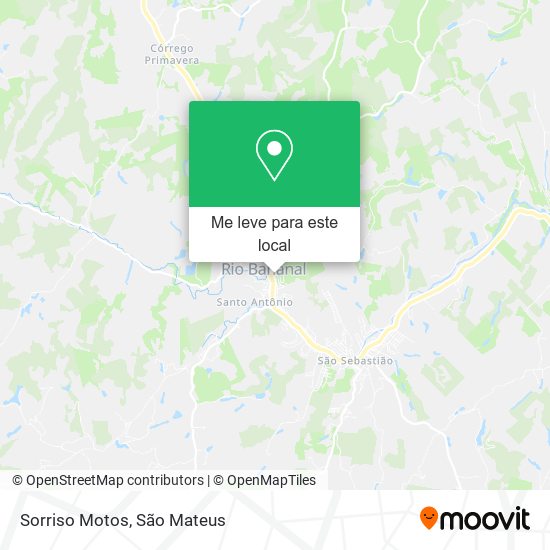 Sorriso Motos mapa