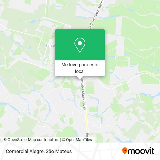 Comercial Alegre mapa