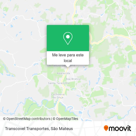 Transcovel Transportes mapa