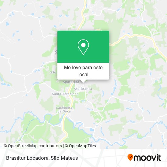 Brasiltur Locadora mapa