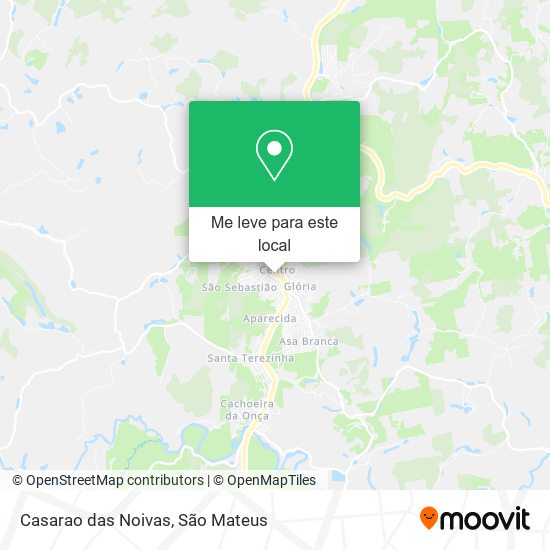 Casarao das Noivas mapa