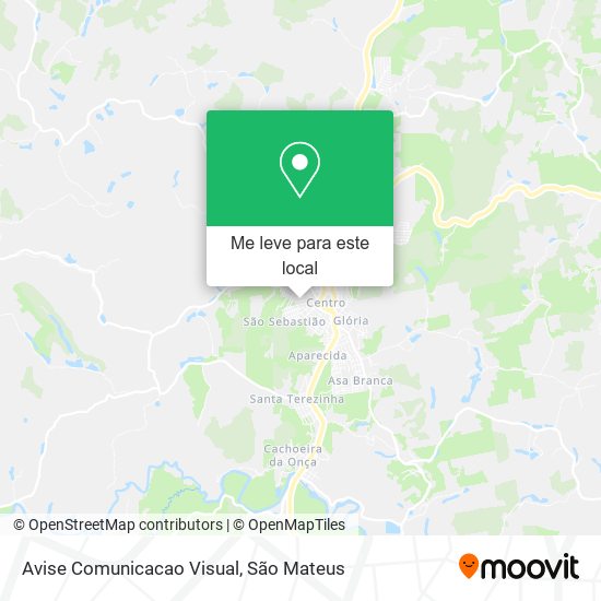 Avise Comunicacao Visual mapa