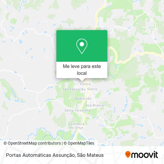 Portas Automáticas Assunção mapa