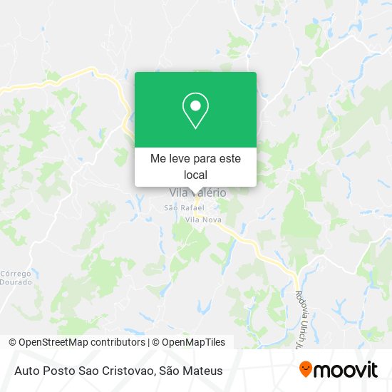 Auto Posto Sao Cristovao mapa