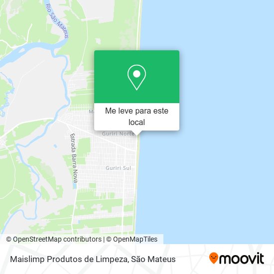 Maislimp Produtos de Limpeza mapa