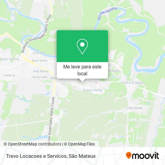 Trevo Locacoes e Servicos mapa