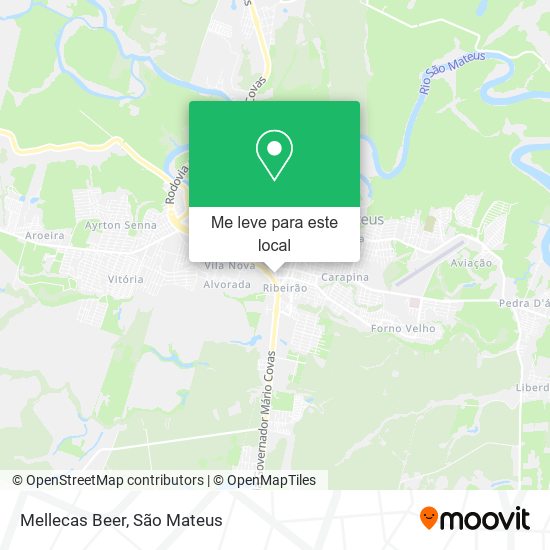 Mellecas Beer mapa