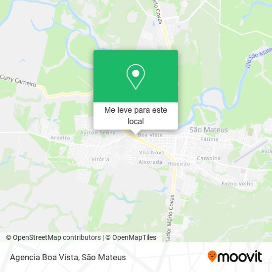 Agencia Boa Vista mapa