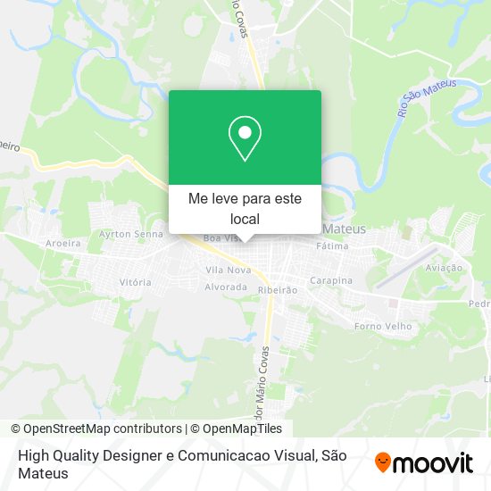 High Quality Designer e Comunicacao Visual mapa