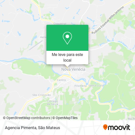 Agencia Pimenta mapa