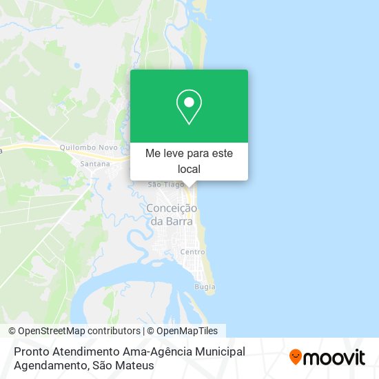 Pronto Atendimento Ama-Agência Municipal Agendamento mapa