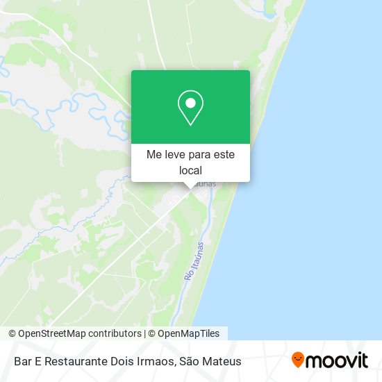 Bar E Restaurante Dois Irmaos mapa