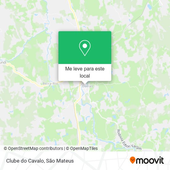 Clube do Cavalo mapa