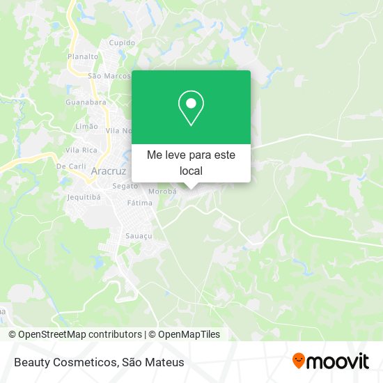 Beauty Cosmeticos mapa