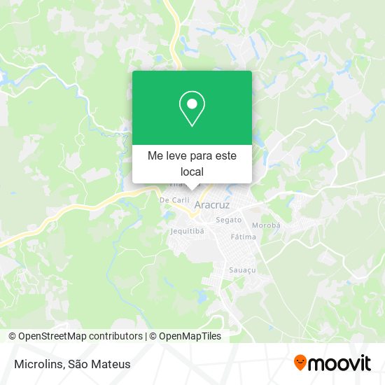 Microlins mapa