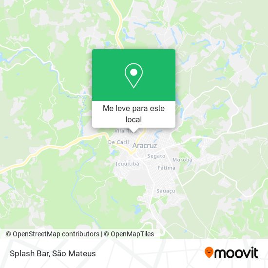 Splash Bar mapa